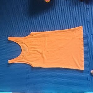 Merona Womans Tank top size L Orange